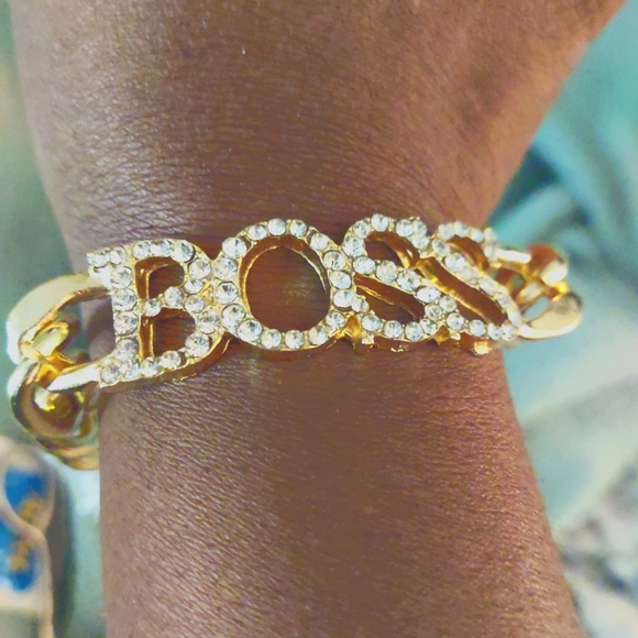 Jewelry - "Boss" Chain Linked Bracelet